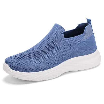 Mom's Shoes, Mesh Breathable Summer Style Walking Shoes for Middle-Aged and Elderly People, Old Beijing Cloth Shoes, Women's Sports and Casual Shoes for Women