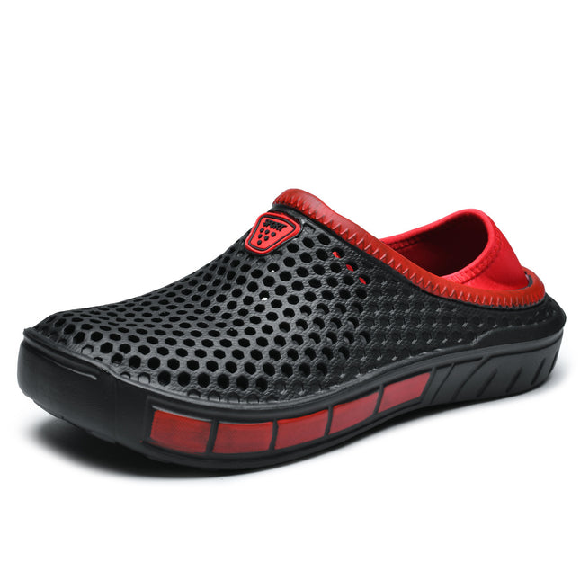 Men's Cave Shoes Garden Shoes Beach Shoes Heel Outdoor Breathable Wear-resistant Lightweight Comfortable Breathable Comfortable