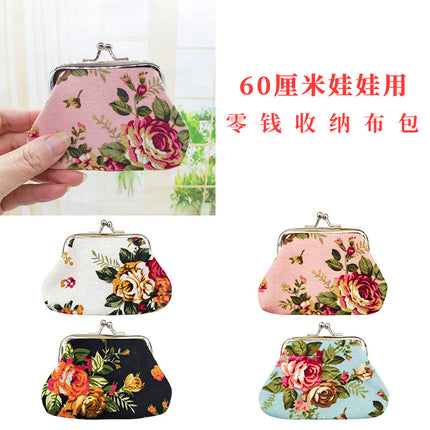 Handbags, Bags, Toys, Fashionable New Storage Cloth Bag Accessories, Kidsren's 9.5cm Pattern Coin Handbag
