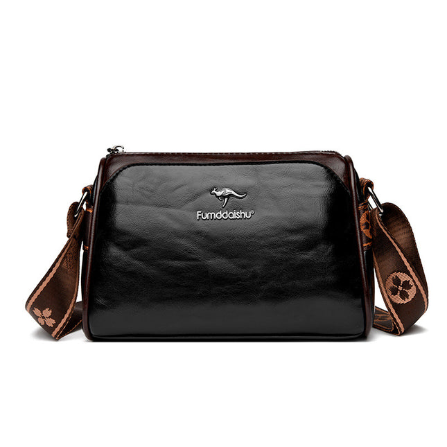 Cross-border Fashion Women's Bag New Retro Double-sided Pillow Bag Light Luxury Internet Popular Shoulder Bag Crossbody Bag
