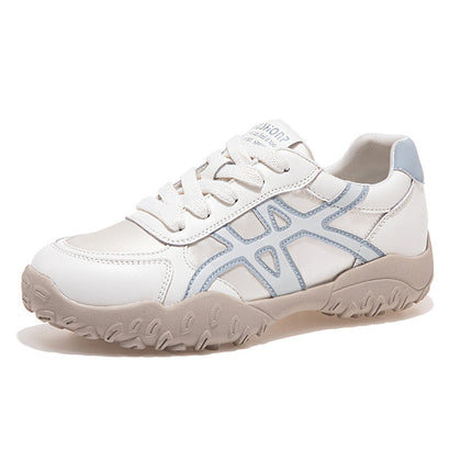 Genuine Leather German Training Shoes for Women, 2026 New Versatile Trendy Sports Casual Sneakers, Breathable Thin-Style Forrest Gump Shoes