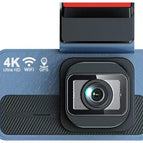 4k hd adas front + rear dual channels + wifi / Metallic blue