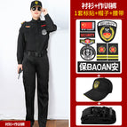 Women's Long-sleeved Training Pants Color Label Gold Cloth Hat Belt / S(160)