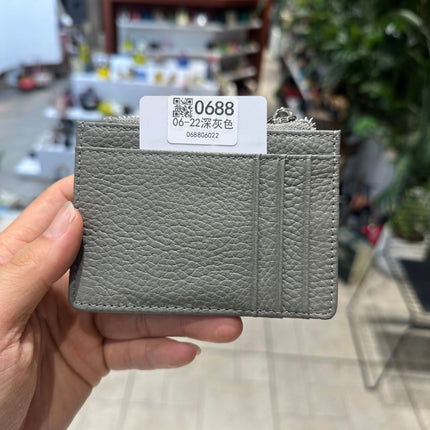 Double-sided Driver's License Multi-card Slot Genuine Leather Zipper Card Bag Top Layer Cowhide Men's Thickened Light Luxury Women's Small Coin Purse Case