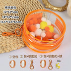 12cm face bag (empty) / Orange