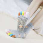 Color toe piggy gray