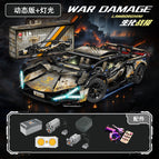 War damage doomsday edition + sound effect speaker + lighting + power pack