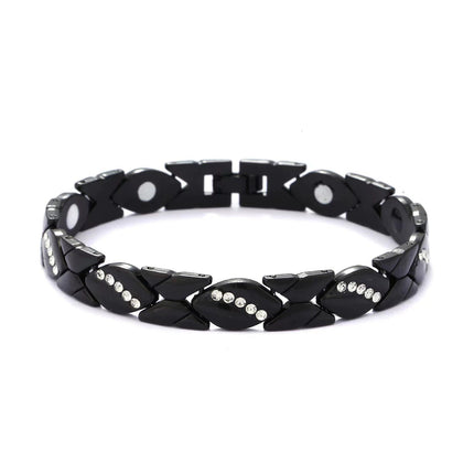 Temu Cross-Border Detachable Magnetic Bracelet European and American Fashion Unisex Couple Magnetic Bracelet Adjustable Watch Chain