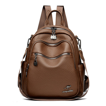 Backpack Women's Bag 2025 New Simple Fashion Large Capacity Women's Backpack Dual-purpose Commuter All-match Student Schoolbag