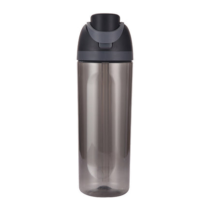Sports thermos cup stainless steel men's and women's car outdoor suction tube cup new fashion double drinking lid large capacity direct drinking cup