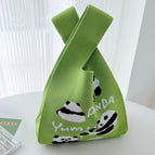Light green five pandas