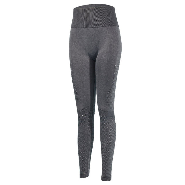 Women's Fitness Yoga Pants, Tight-Fitting, Stretchy, Quick-Dry, Suitable for Running, High-Waisted, Cropped Length, Summer High-Waisted Slimming Leggings