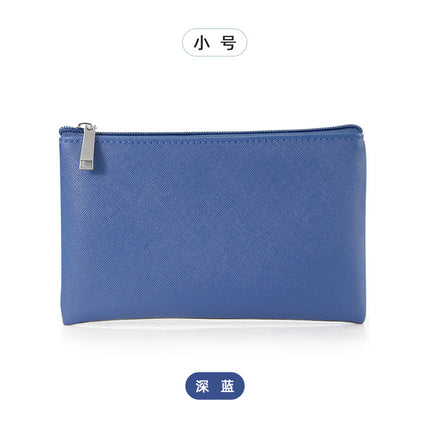 Cross-Border Hot Model Spot Pu Leather Simple Cosmetics Bag Portable Women's Cosmetic Bag Small Carry-On Women's Coin Purse