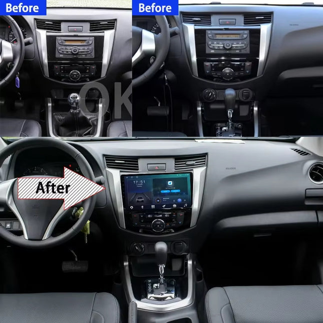 Nissan NP300 2015-2017 Android Car GPS 9 Inch IPS CarPlay WiFi Bluetooth Reverse Camera / Autoradio GPS Android Nissan NP300 2015-2017 9 Pouces IPS CarPlay WiFi Bluetooth Caméra Recul