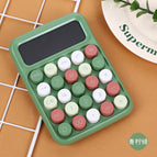 High-looking calculator silent model for students 817+ lime green