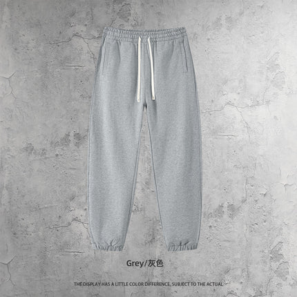 Cai Xiang Island Men's Clothing | Cross-Border European and American Style Loose Heavyweight 430g Pure Cotton Hoodie Men's Street Fashion Sweatshirt and Pants Two-Piece Set