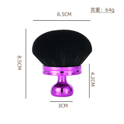 Cross-Border Multifunctional Mushroom Head Body Brush for Loose Powder Setting Makeup Brush Soft Bristle Portable Set Factory Direct Supply