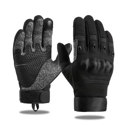 Spring and Autumn Motorcycle Motorcycle Cycling Long Finger Gloves Outdoor Mountaineering Sports Training Camouflage Tactical Training Combat Gloves