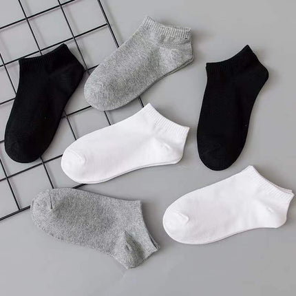 One-Piece Drop-Shipping Men's and Women's Four-Season Anti-Odor and Sweat-Absorbent Short Socks Disposable Socks Men's Welfare Cotton Socks