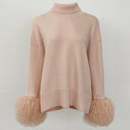 Light pink (beach wool cuffs) / S