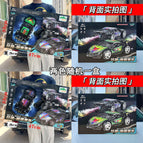 Hg-20 electric 4-channel remote control car [alloy version, two colors randomly] bring your own remote control battery