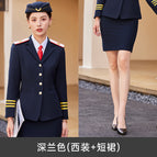 Dark blue (suit skirt) / S