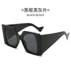 Black frame black and gray piece