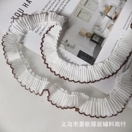 Spot Pleated Chiffon Lace DIY Handmade Clothing Accessories Clothing and Hat Skirt Decoration Home Fabric Curtain Decoration