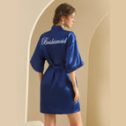 Bridesmaid-Zang Blue (Half Sleeve) / M