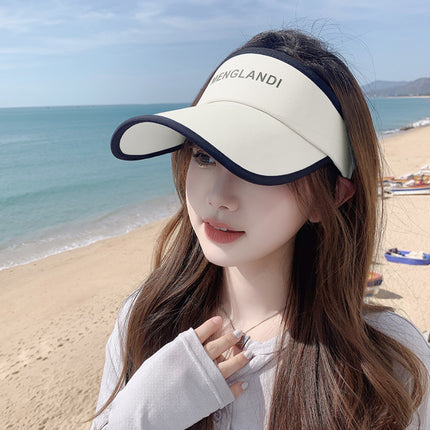 Summer Sun Protection Hat Outdoor Sports Running Women's Hat Sun Protection Sun Hat Men's Empty Top Peaked Hat Sun Hat