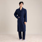 Navy blue nightgown-men / L