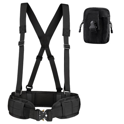 Cross-Border Cobra Buckle Tactical Waist Belt Set Outdoor Multi-Functional Nylon Quick-Release Belt Real-Life Cs Outer Belt