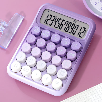 Voice Calculator High Color Value Gradient Portable Computer 12-Bit Large Screen for Office Examination