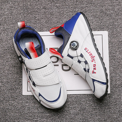 Trendy Height Increasing Men's Shoes Casual All-match Leather Mesh Mesh Breathable Factory Outlet Men's sneaker