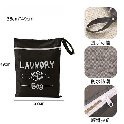 Cross-Border Storage Laundry Bag Waterproof Oxford Cloth Portable Travel Storage Bag Moving Drawstring Drawstring Dirty Clothes Bag