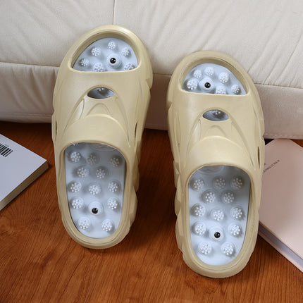 Acupressure Board Slippers for Summer Outdoor Wear Sports Couples Slippers New Home Non-Slip Bedroom Casual Ladies Slippers