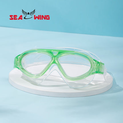 Large-Frame Swimming Goggles Liquid Silicone New Waterproof Diving Outdoor Sports Equipment Glasses Diving Goggles Wholesale