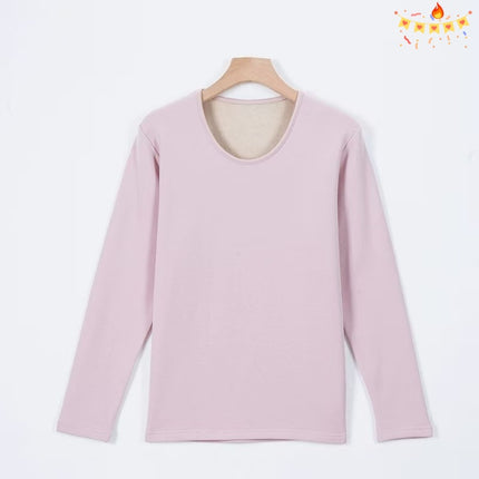 Women's thermal underwear thickened silk brushed bottoming shirt women's autumn clothes pants comfortable breathable suit