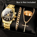 Large double digit gold black + cross (no gift box)