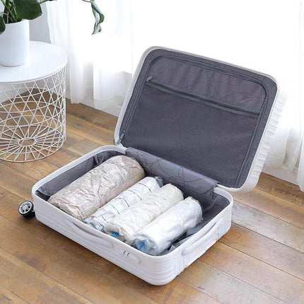 Hand-Rolled Vacuum Compression Bag, Clothes Quilt Storage Bag, Sealed Bag Artifact, Business Trip, No Air Extraction, Home Travel