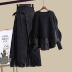 Black suit two piece set / M [recommendation 40-50kg ]