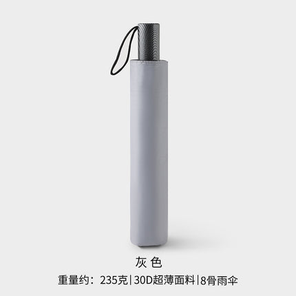115cm Double Enlarged Ultra-Light Umbrella, Sunny and Rainy Umbrella, Dual-Use Vinyl Sunscreen Sun Umbrella, Carbon Fiber Manual 70% off Umbrella