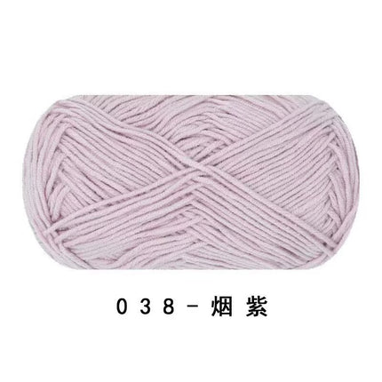 Ruyi Bird Four-Strand Combed Milk Cotton 40g DIY Handmade Crochet Doll Wholesale Wool Ball Ready Stock