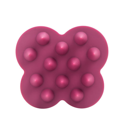 Cross-Border Japanese Shampoo Comb Scalp Massage Comb Hair Comb Silicone Shampoo Brush Butterfly Bath Brush Wholesale