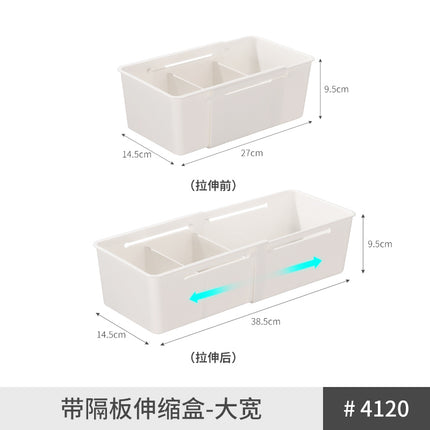 Desktop Storage Box Kitchen Cabinet Sink Tableware Chopsticks Cosmetics Sundries Station Stationery Books Snacks