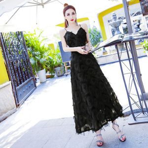 Graduation Adult Ceremony White Neck Evening Dress 2025 New Celebrity Fairy Light Luxury Niche dress High-end Sense