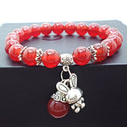 S508-red agate rabbit