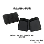 Black-zipper card holder (no inner pages) / 11*8*5cm