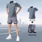 M-03 double-layer suit [gray pants-gray clothes] / M