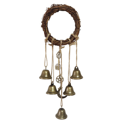 Witch Bell Wicca Supply Wind Chime Celtic Doorbell Suitable for Porch Car Pendant Model 5